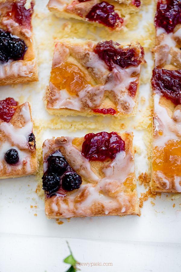 Traditional Polish royal mazurek