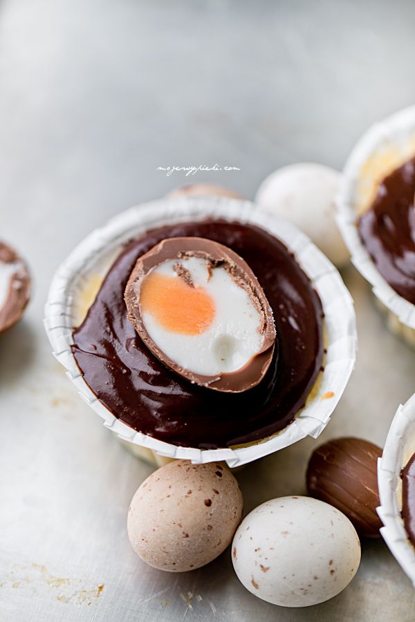 Mini Easter cheesecakes