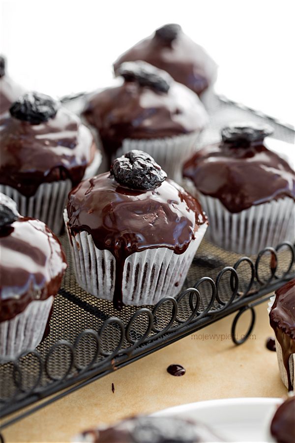 Prune in Chocolate muffins