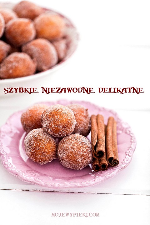 Vanilla cheesecake doughnuts with cinnamon sugar