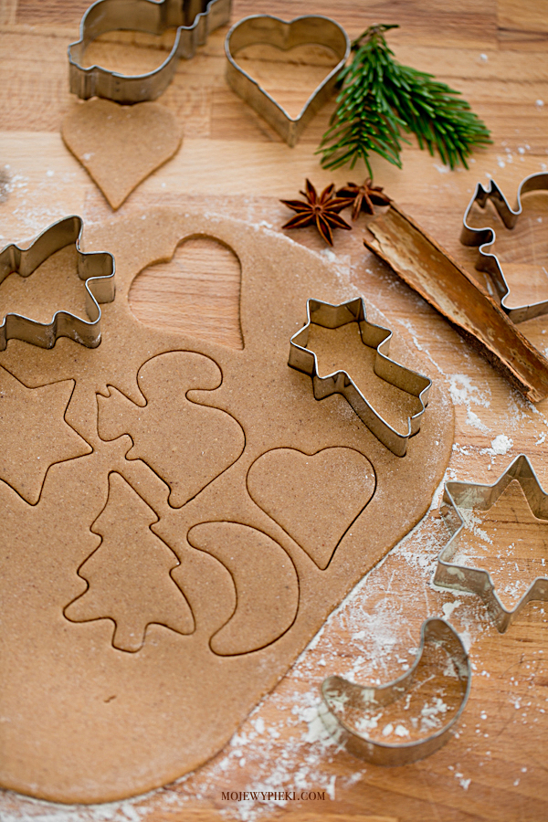 Christmas gingerbread biscuits