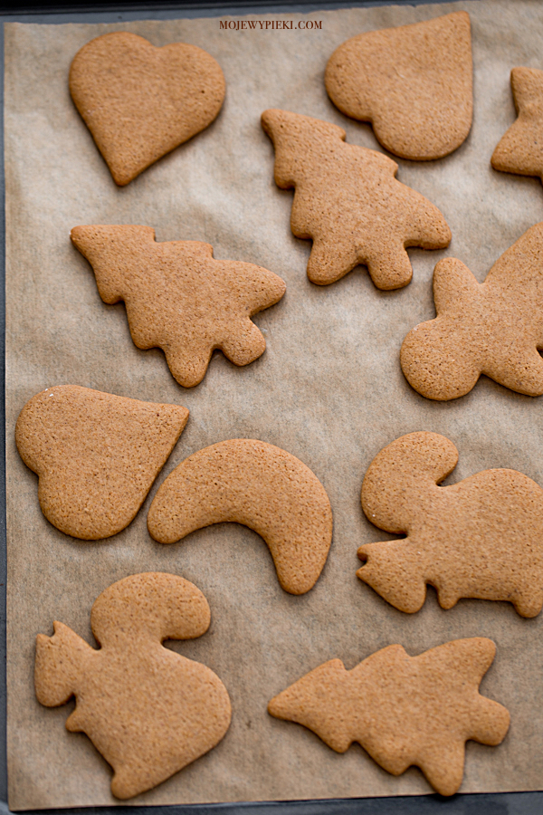 Christmas gingerbread biscuits