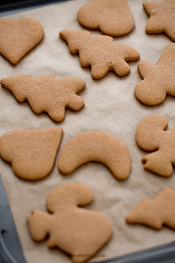 Christmas gingerbread biscuits