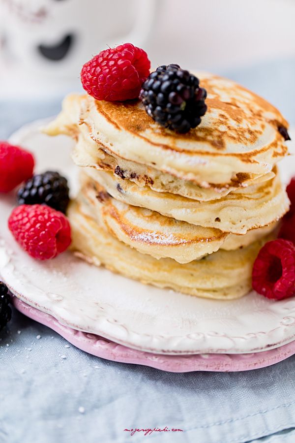 Chocolate chip pancakes