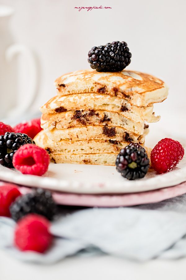 Chocolate chip pancakes