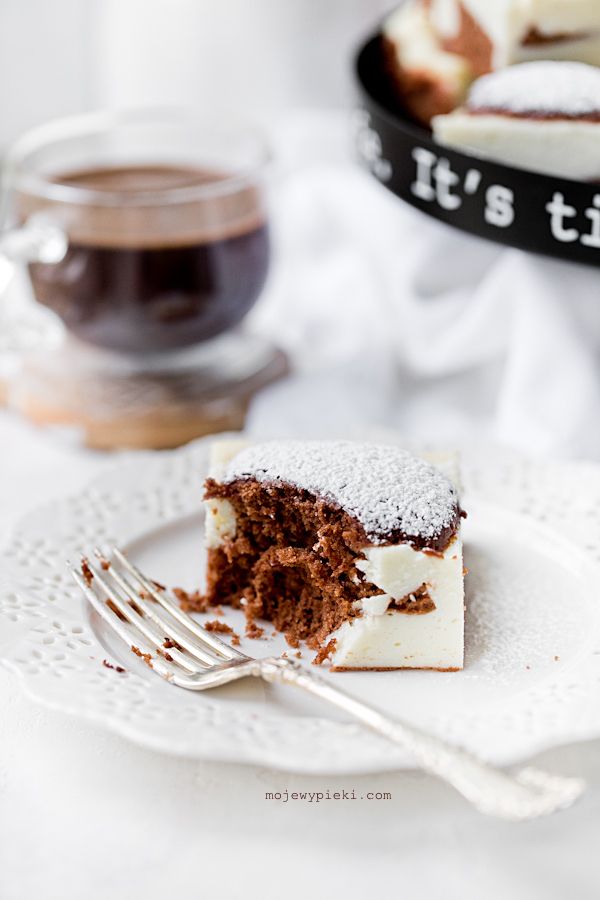 Chocolate and cheesecake cushion cake