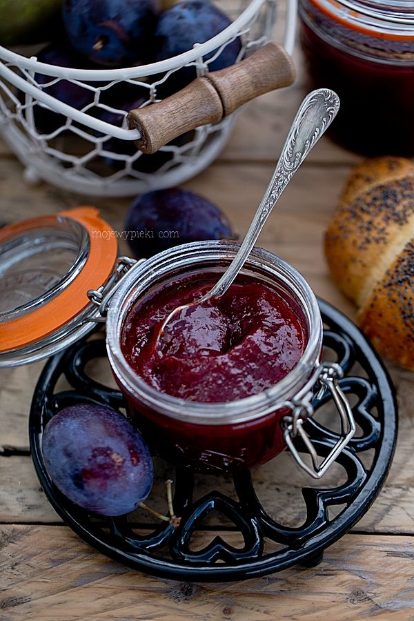 Plum butter with orange