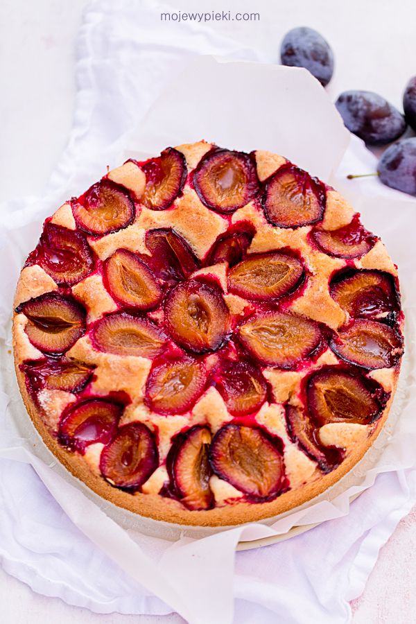 Easy plum cake