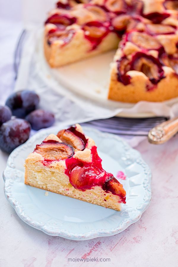 Easy plum cake