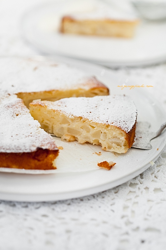 Easy pear cake