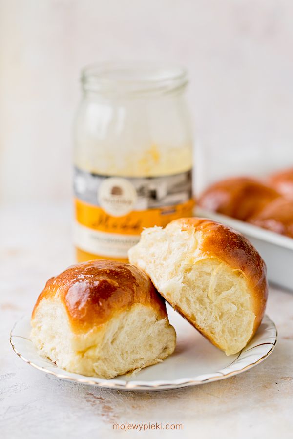 Soft honey breakfast rolls