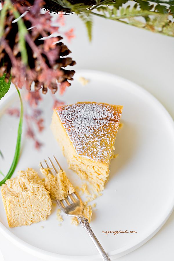 Fluffy pumpkin cheesecake