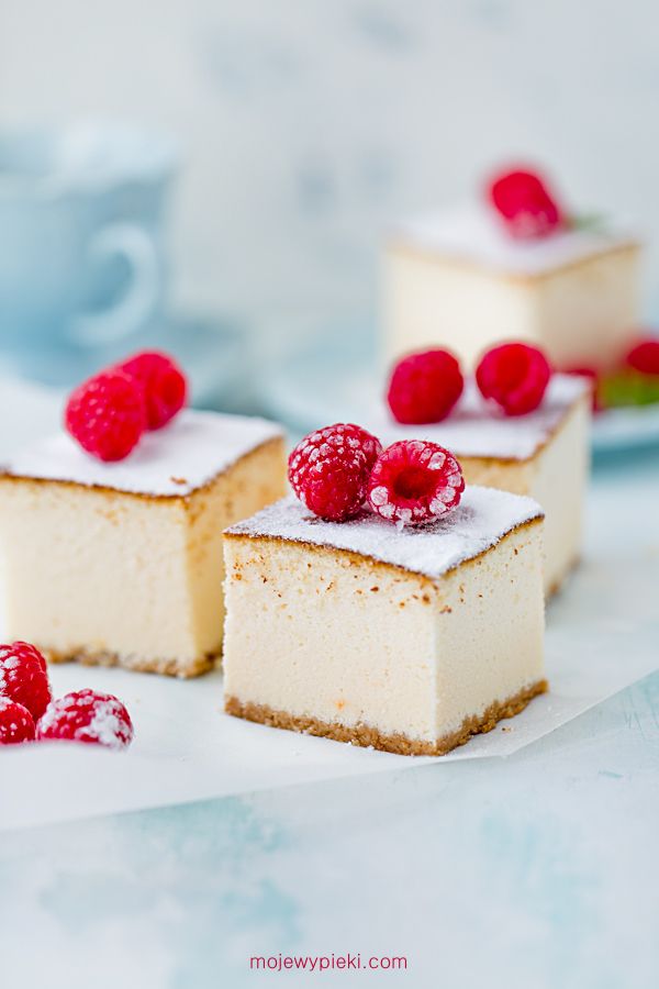 Fluffy cheesecake with milk powder