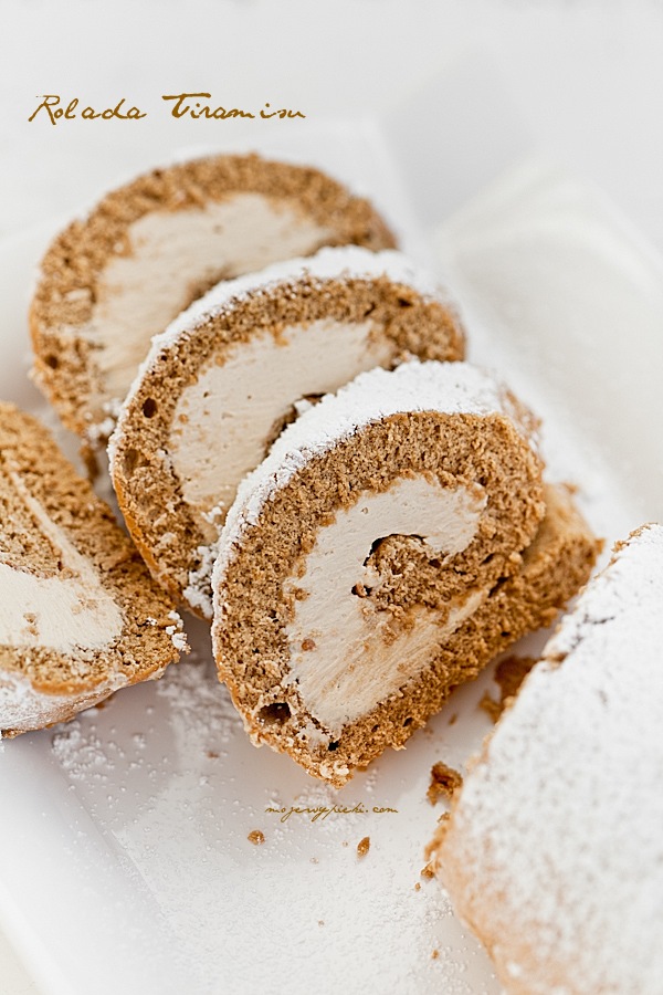 Tiramisu Swiss roll