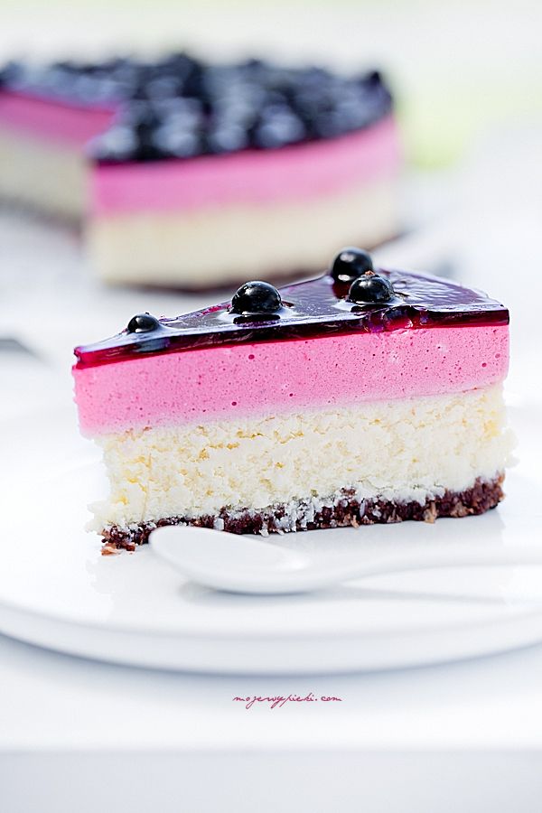 Cassis cheesecake