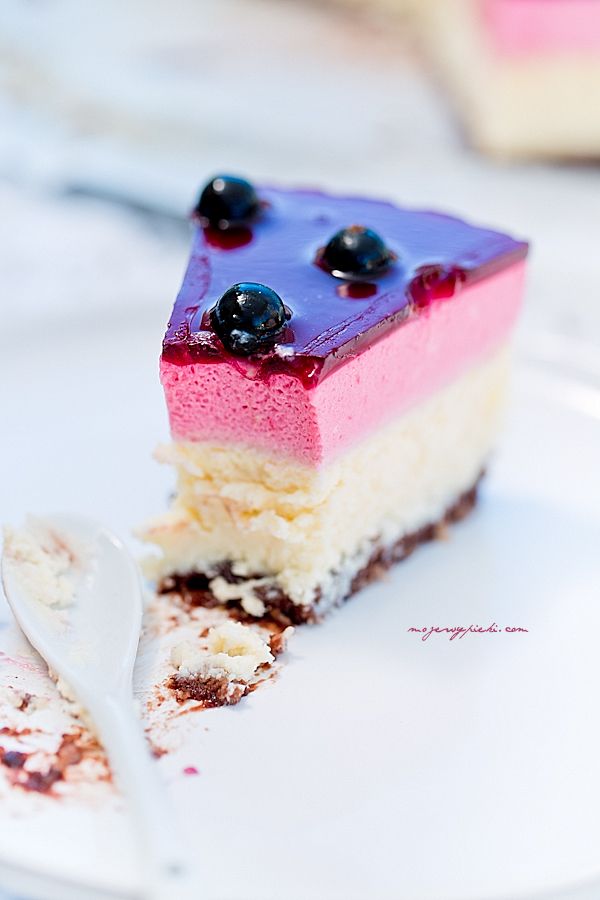 Cassis cheesecake