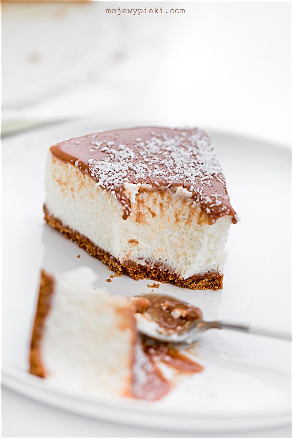 No-bake Bounty cheesecake