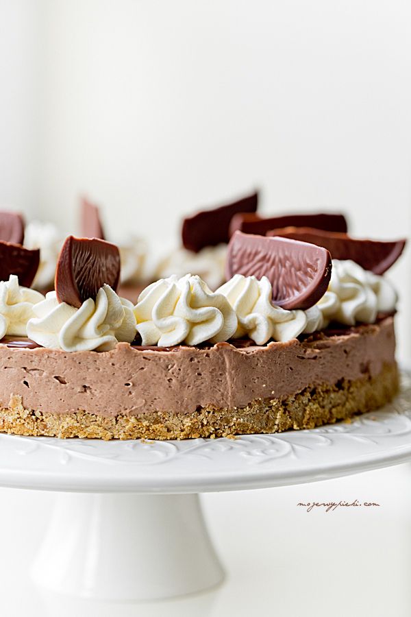 Terry’s chocolate orange cheesecake