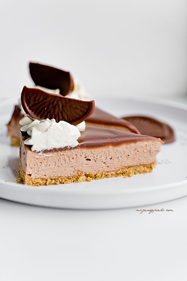 Chocolate orange cheesecake