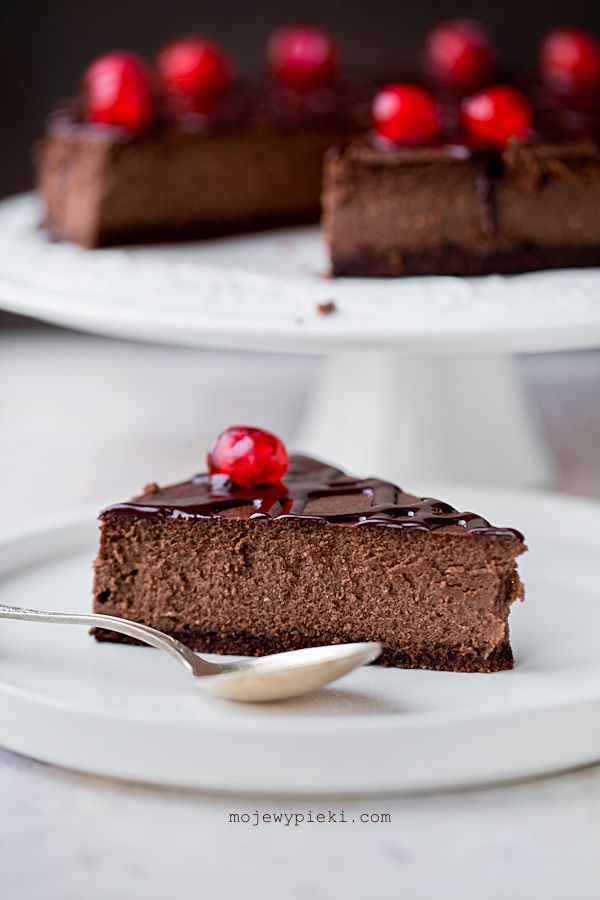 Chocolate cheesecake
