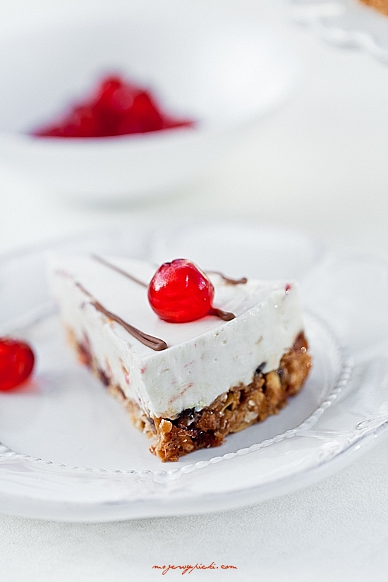 Florentine orange cheesecake