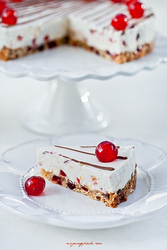 Florentine orange cheesecake