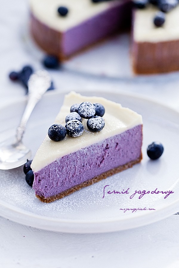 Blueberry cheesecake