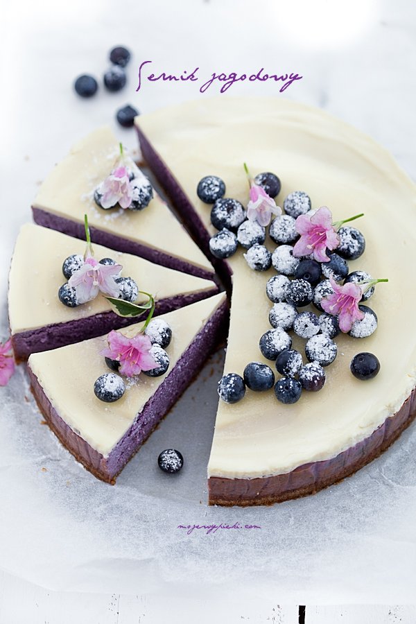 Blueberry cheesecake