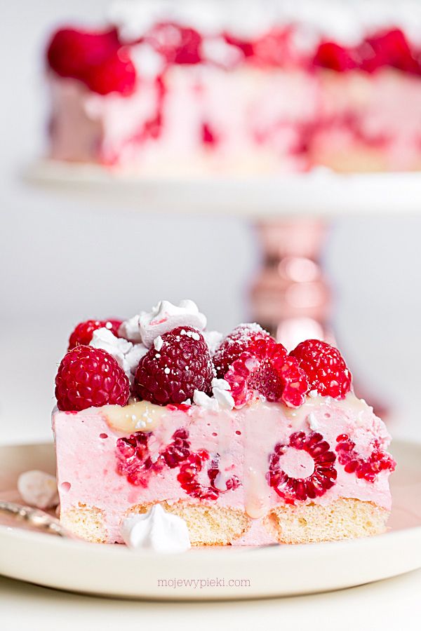 No-bake raspberry cheesecake