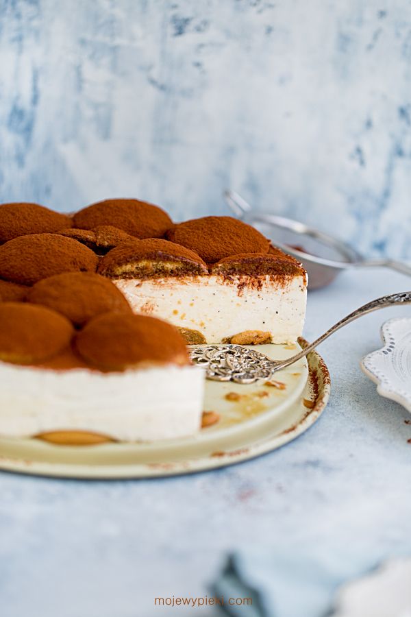 No-bake tiramisu cheesecake