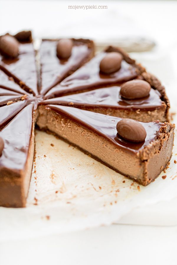 Milk chocolate cheesecake