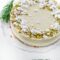 Pistachio mousse cheesecake