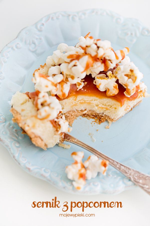 Popcorn cheesecake