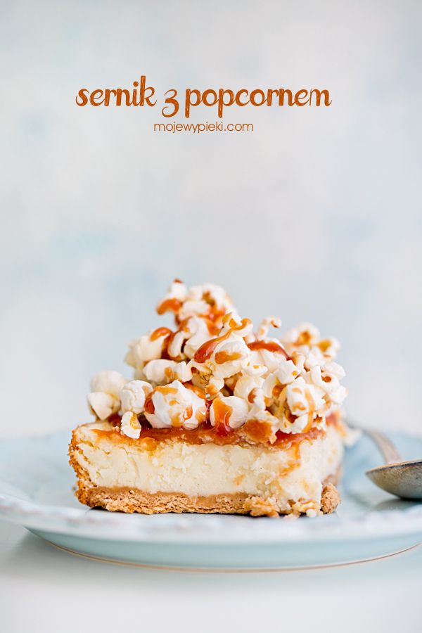 Popcorn cheesecake
