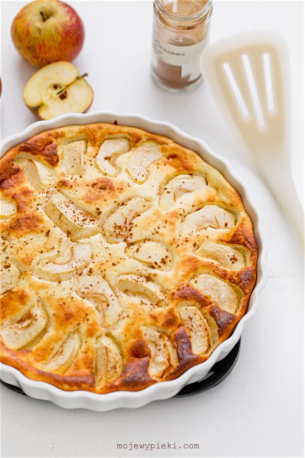 Ricotta and apple bake