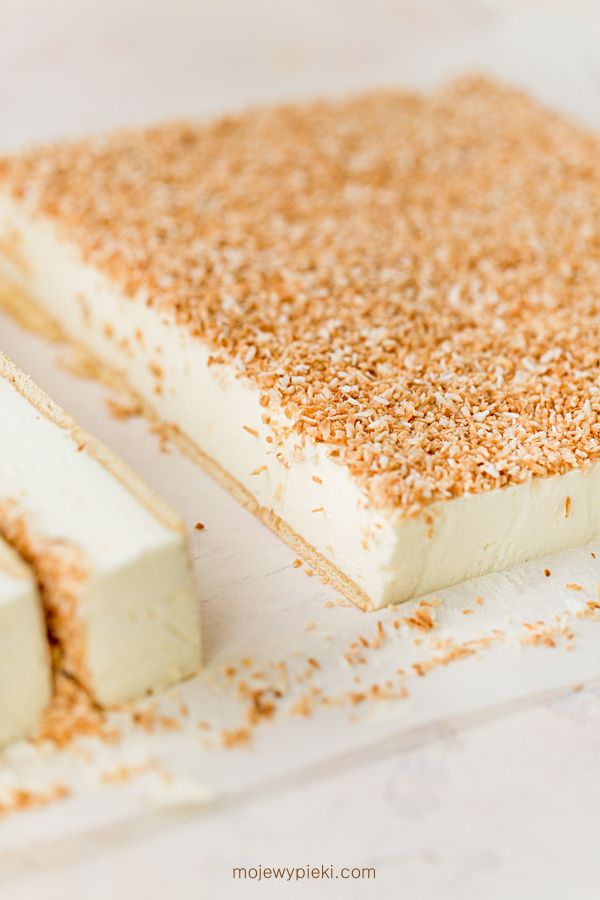 Snowy Fluff no-bake cheesecake