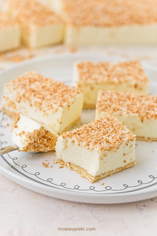 Snowy Fluff no-bake cheesecake