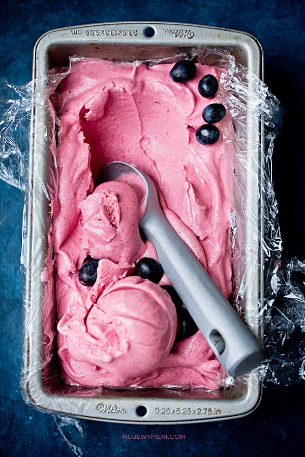 Grape sorbet