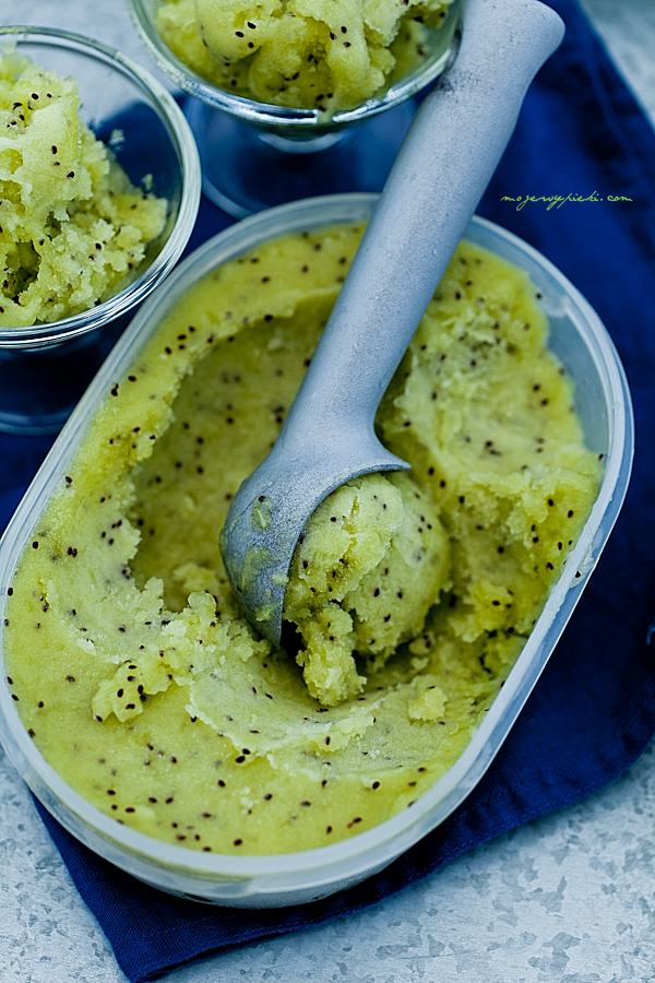 Kiwi sorbet