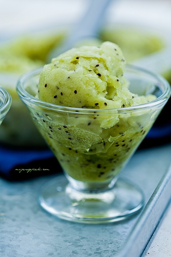 Kiwi sorbet