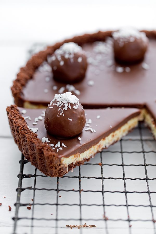 No-bake Bounty tart