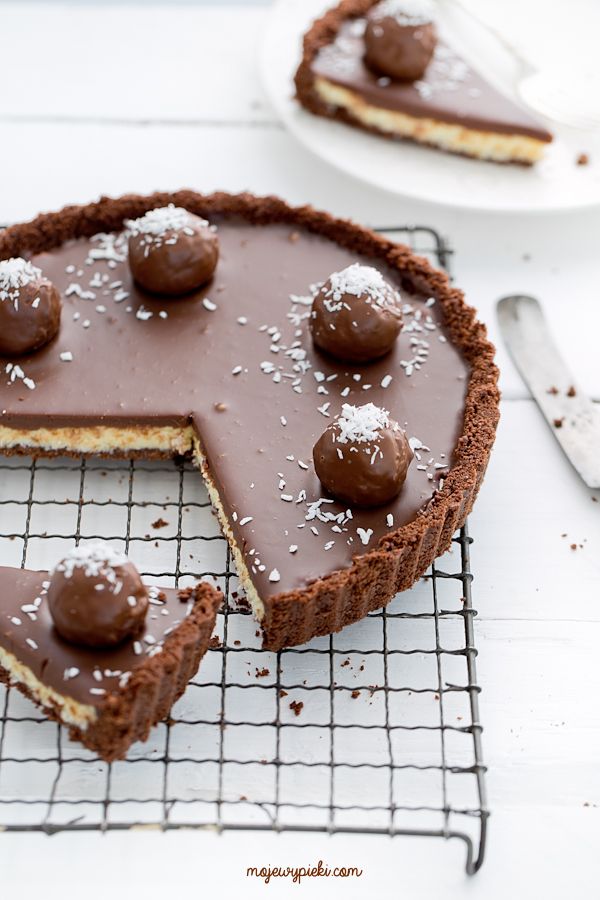 No-bake Bounty tart