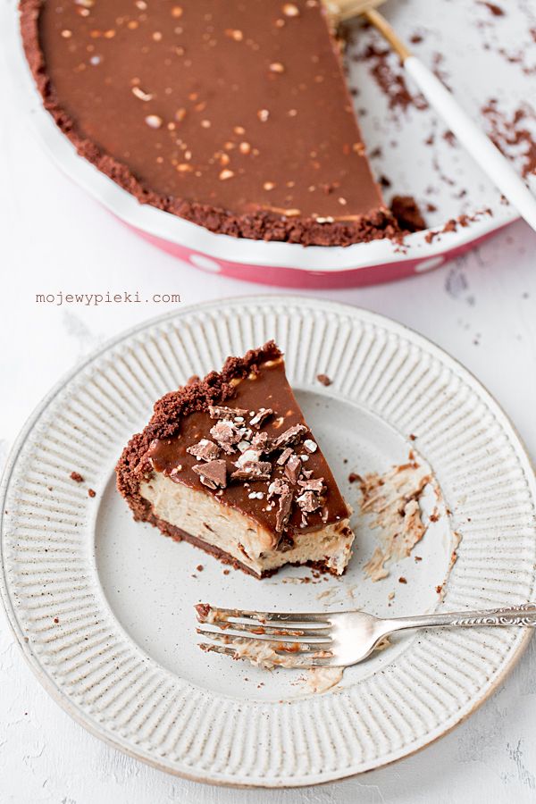Peanut butter Toblerone tart
