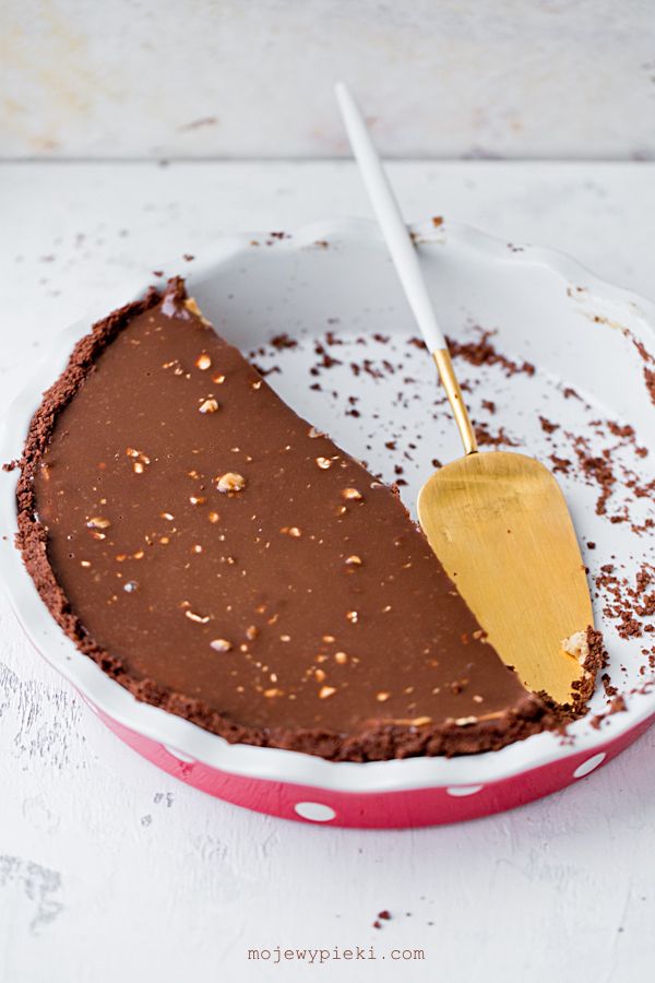 Peanut butter Toblerone tart