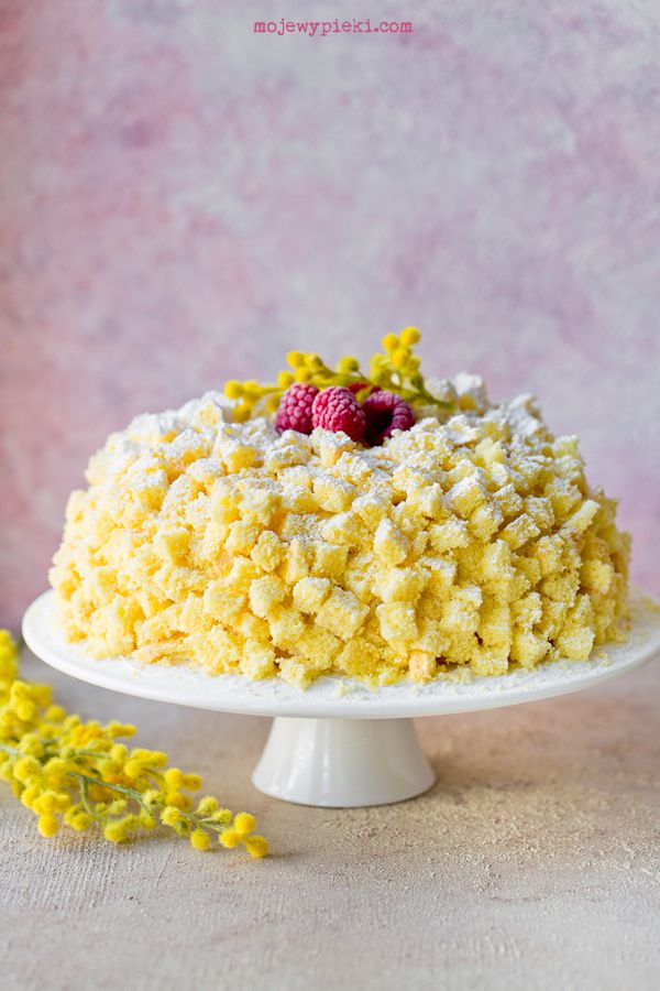 Torta Mimosa (Italian Mimosa cake)