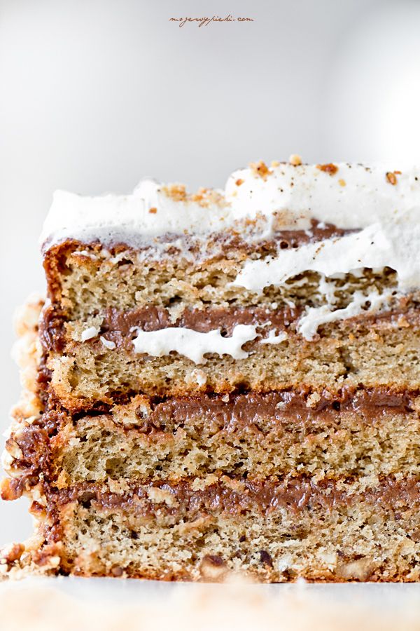 Hazelnut latte torte