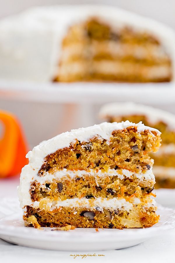 Tropical pumpkin layer cake