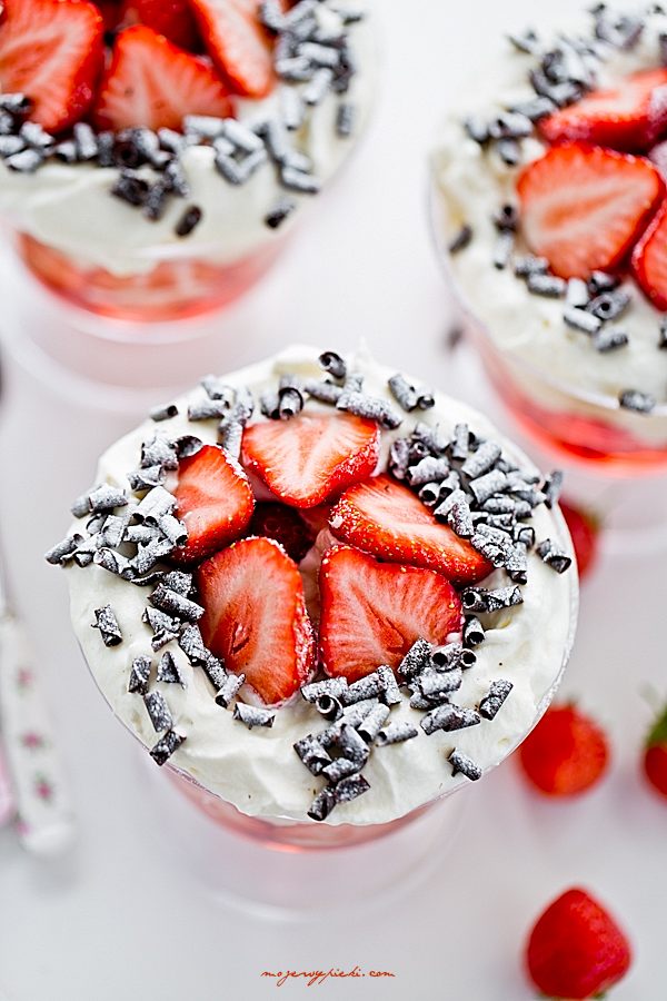 Strawberry trifle
