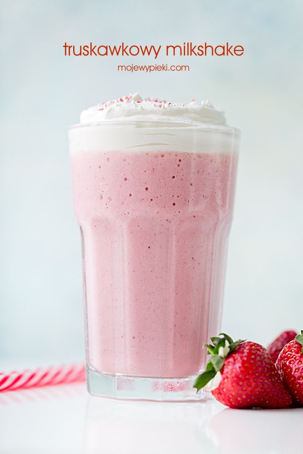 Strawberry milkshake