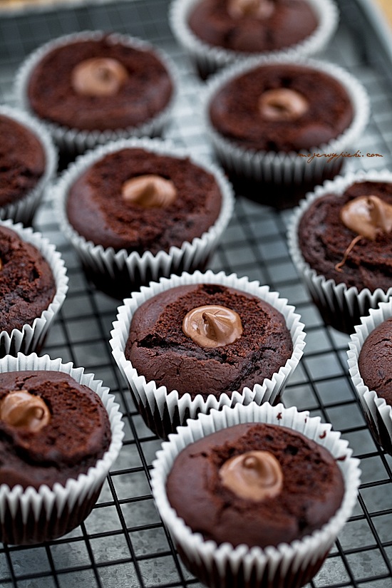 Rocher cupcakes